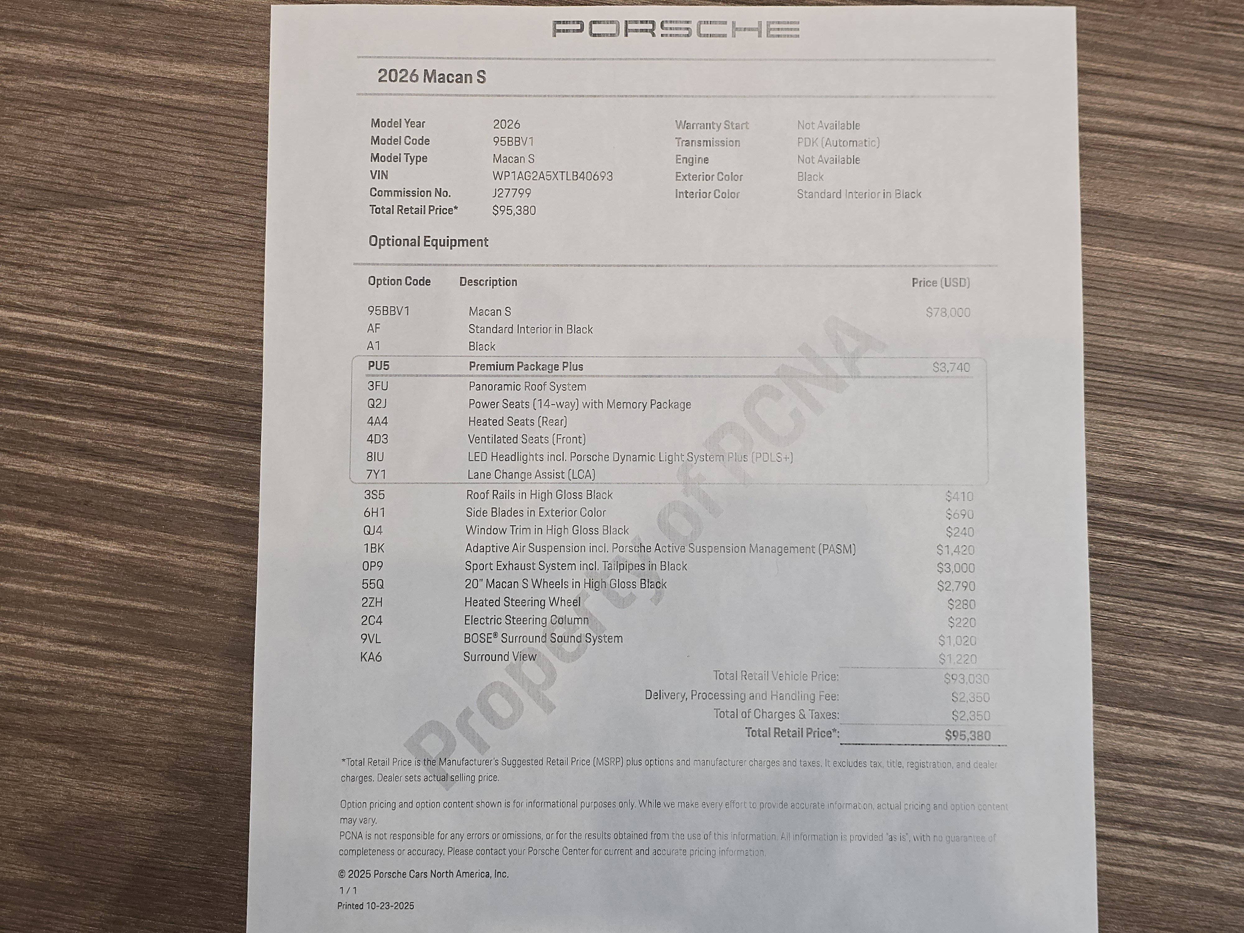 New 2026 Porsche Macan S AWD/4WD image 31