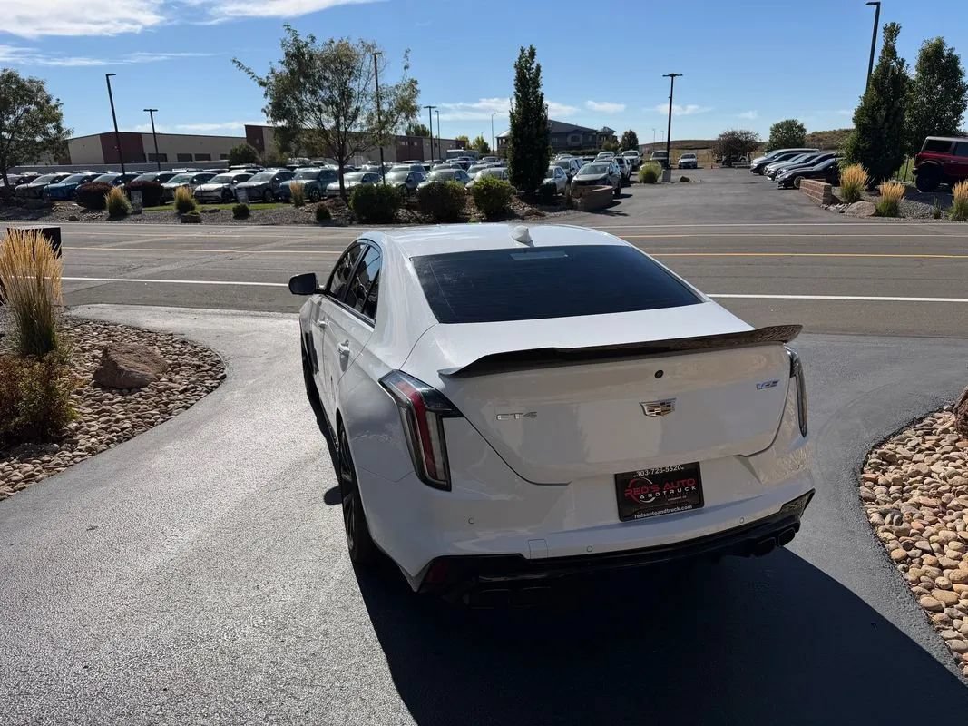 Used 2022 Cadillac CT4 V Blackwing w/ Carbon Fiber 1 Package RWD image 24