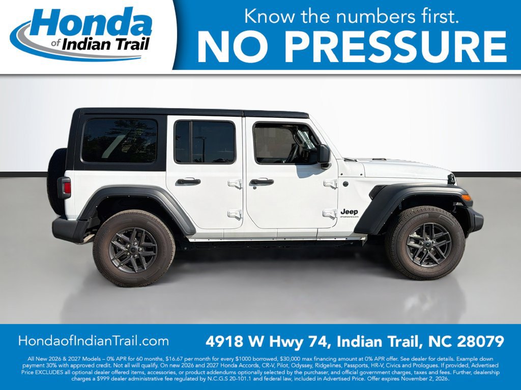 Used 2024 Jeep Wrangler Unlimited Sport AWD/4WD image 4