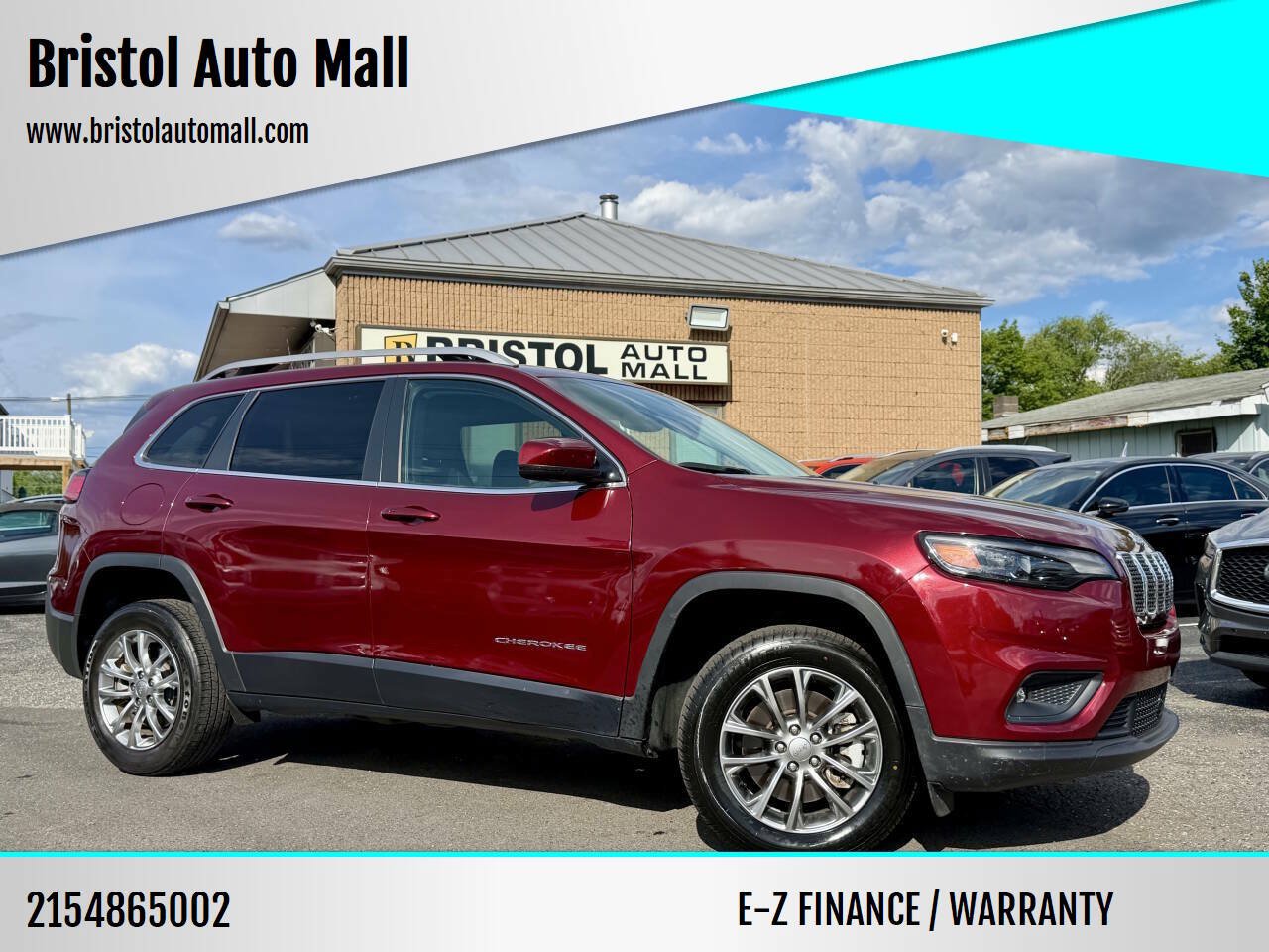 Used 2021 Jeep Cherokee Latitude Lux