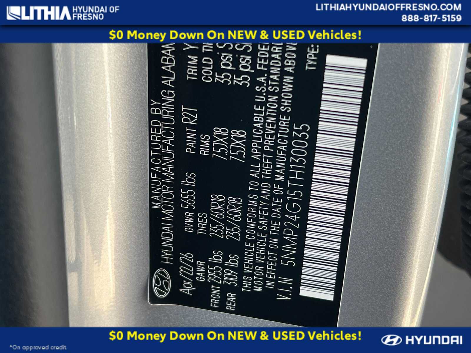 New 2026 Hyundai Santa Fe SEL FWD image 30