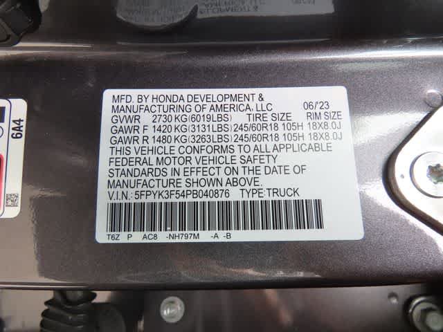 Certified 2023 Honda Ridgeline RTL image 28