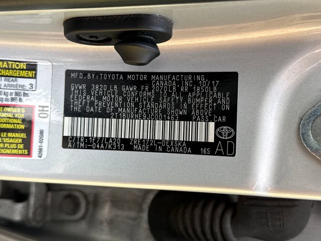 Used 2018 Toyota Corolla XSE FWD image 22