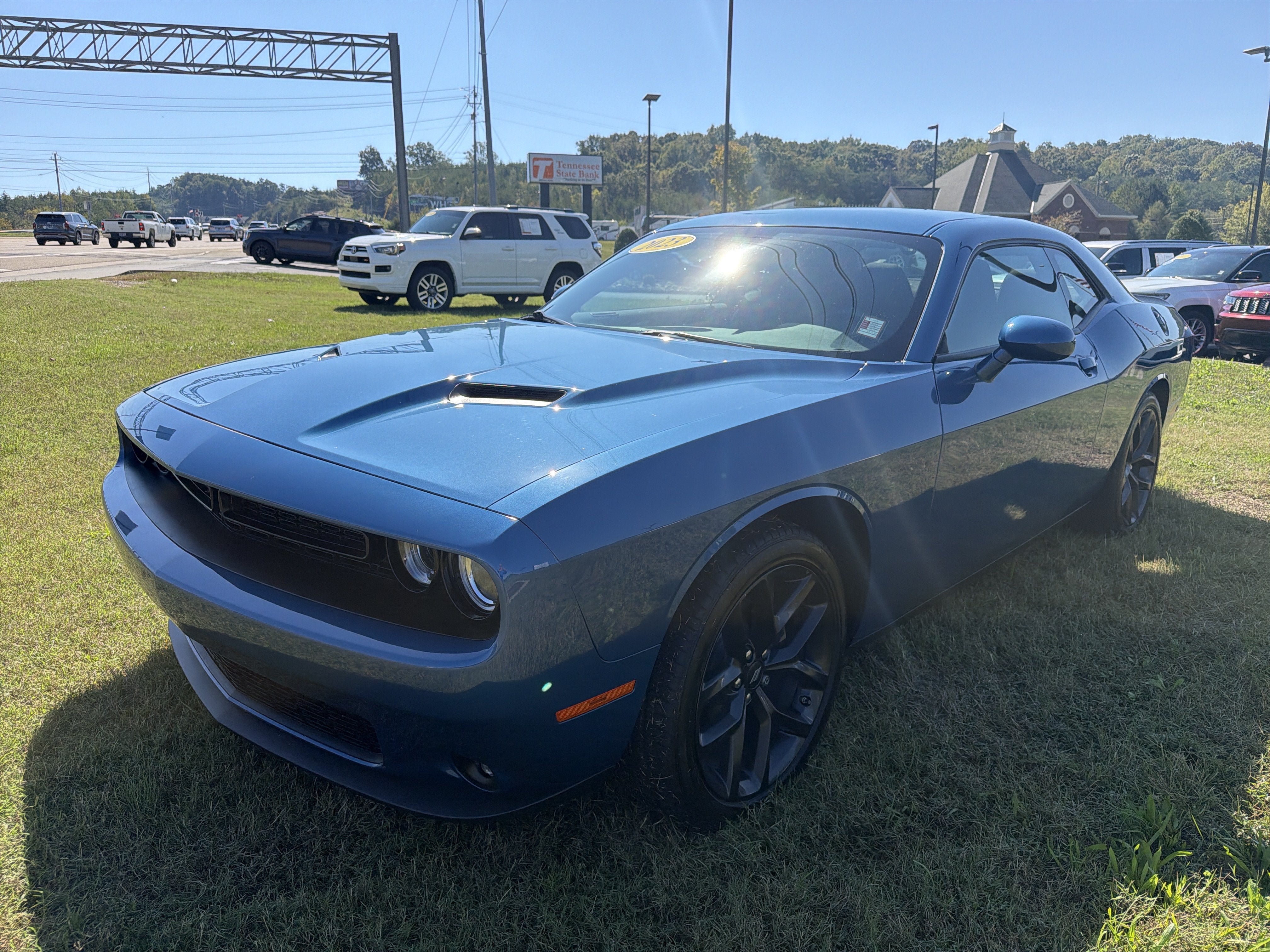 Used 2023 Dodge Challenger SXT w/ Blacktop Package RWD image 2