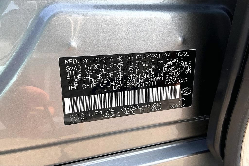 Used 2022 Lexus LS 500 w/ Accessory Package (Z2) RWD image 19
