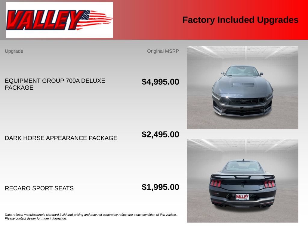 New 2025 Ford Mustang Dark Horse RWD image 4