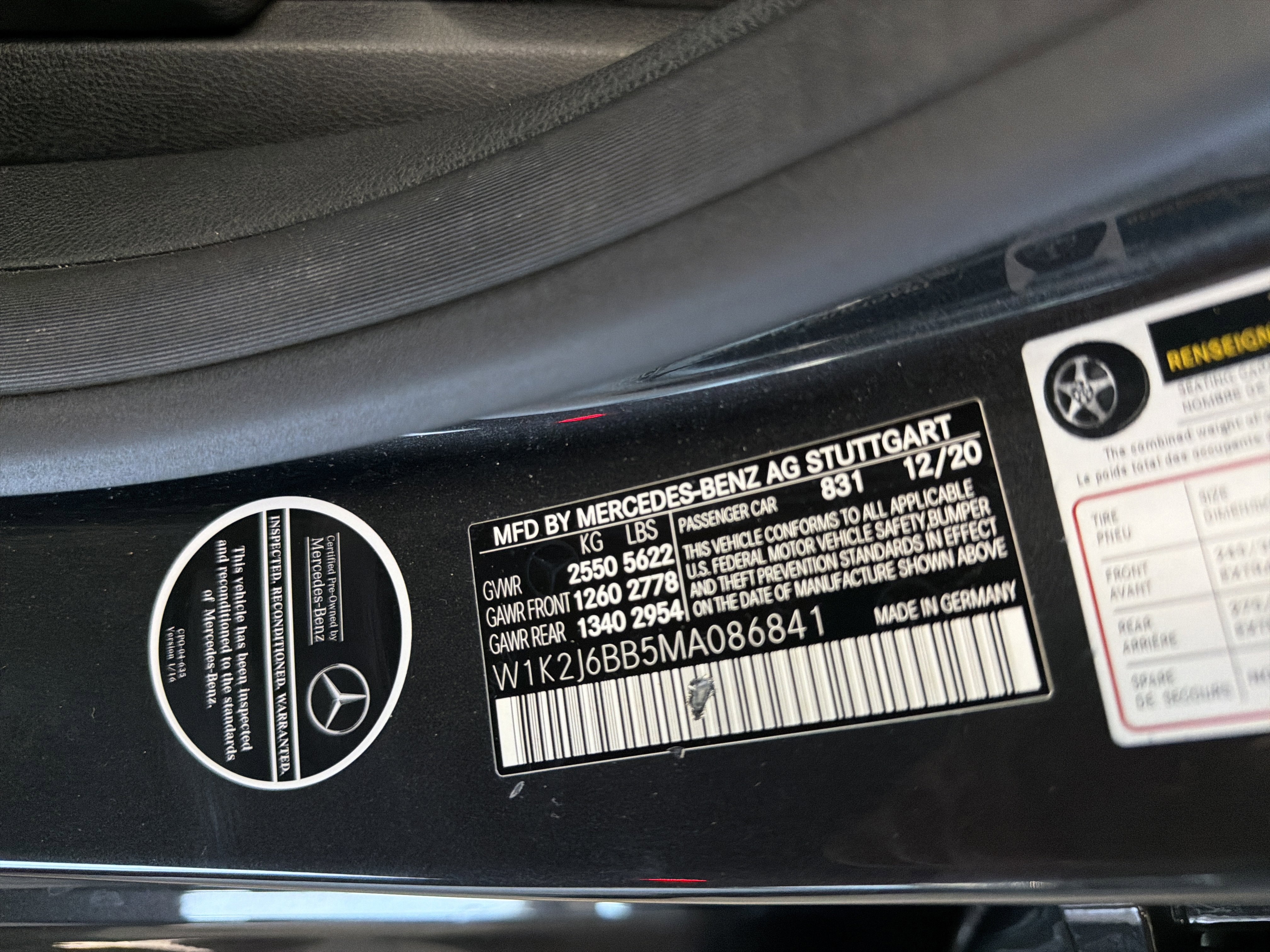 Certified 2021 Mercedes-Benz CLS 53 AMG 4MATIC image 29