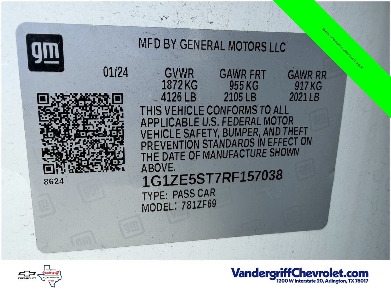 Certified 2024 Chevrolet Malibu LT FWD image 33