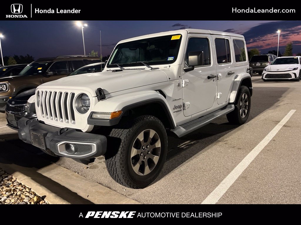 Used 2018 Jeep Wrangler Unlimited Sahara
