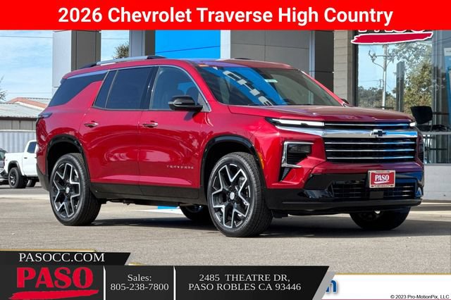 New 2026 Chevrolet Traverse High Country