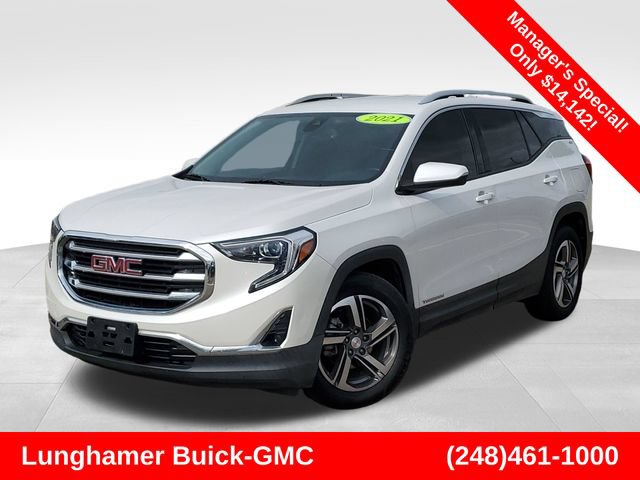 Used 2021 GMC Terrain SLT w/ LPO, Floor Liner Package FWD image 1