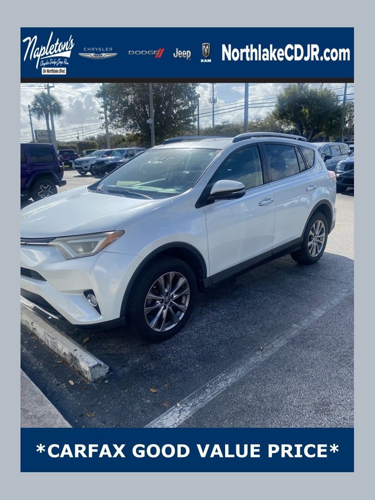 Used 2016 Toyota RAV4 Limited w/ Advanced Technology Package FWD image 1