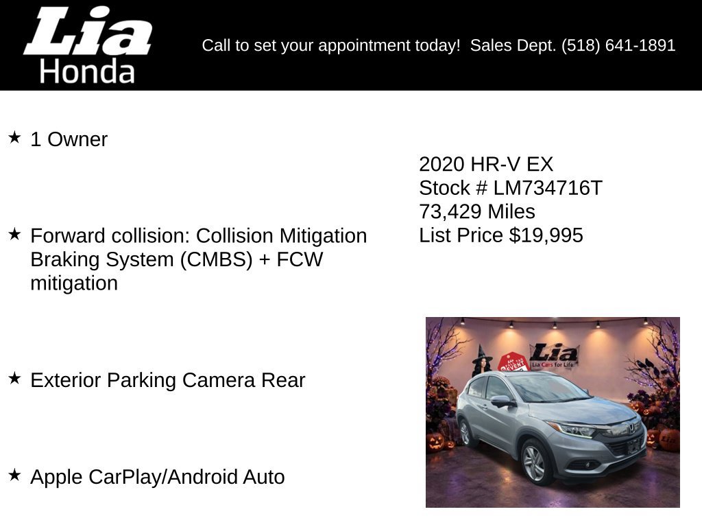 Used 2020 Honda HR-V EX image 6