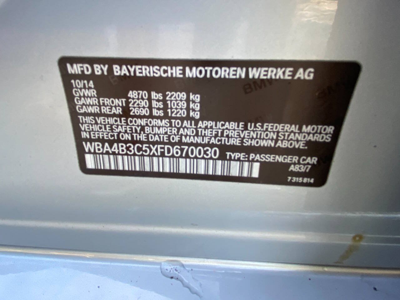 Used 2015 BMW 435i Gran Coupe xDrive AWD/4WD image 56