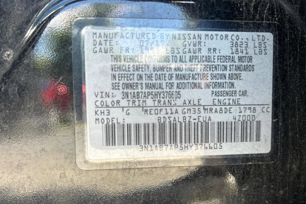 Used 2017 Nissan Sentra S image 12