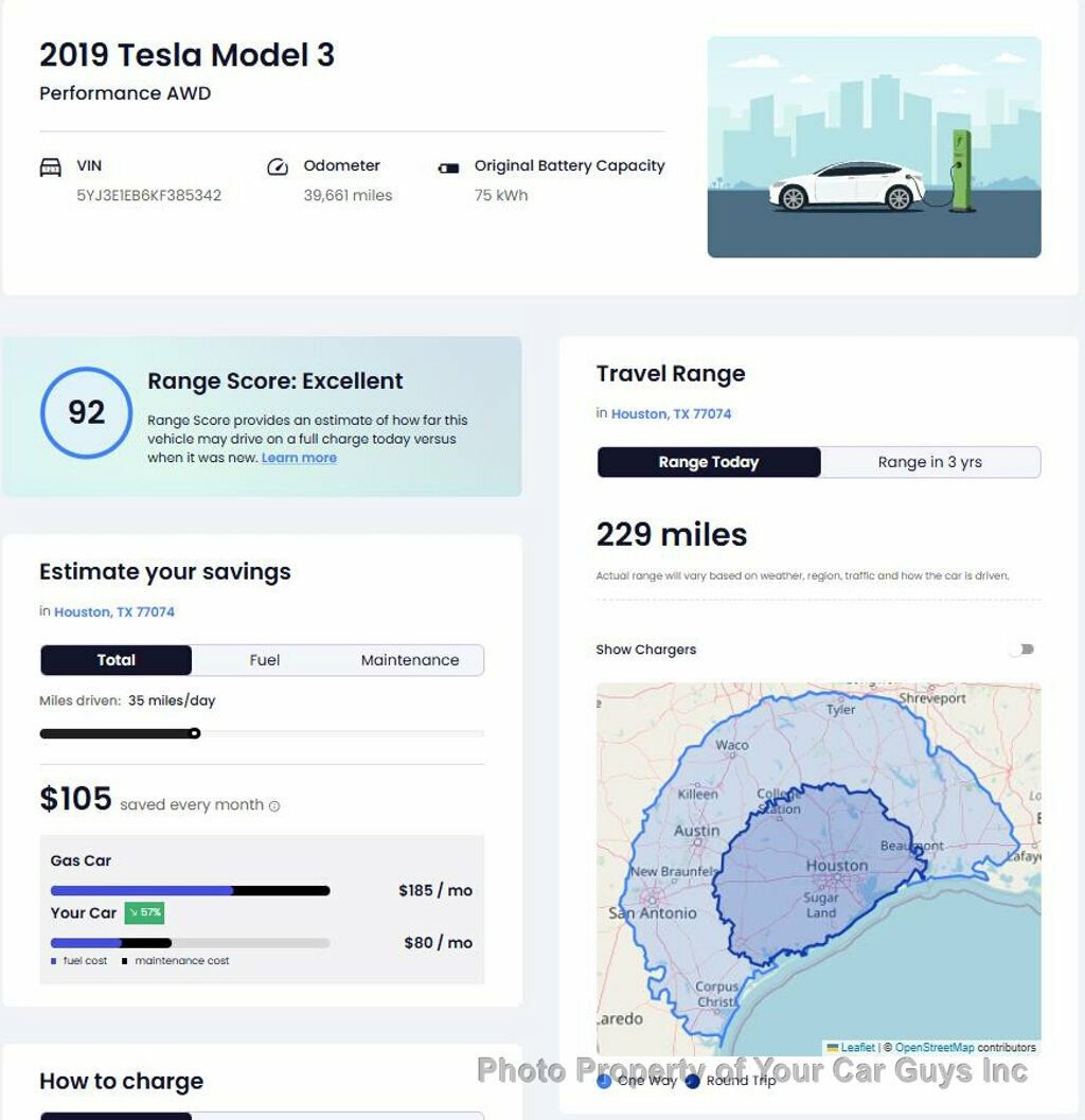 Used 2019 Tesla Model 3 Performance image 31