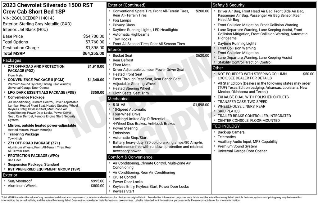 Used 2023 Chevrolet Silverado 1500 RST image 32