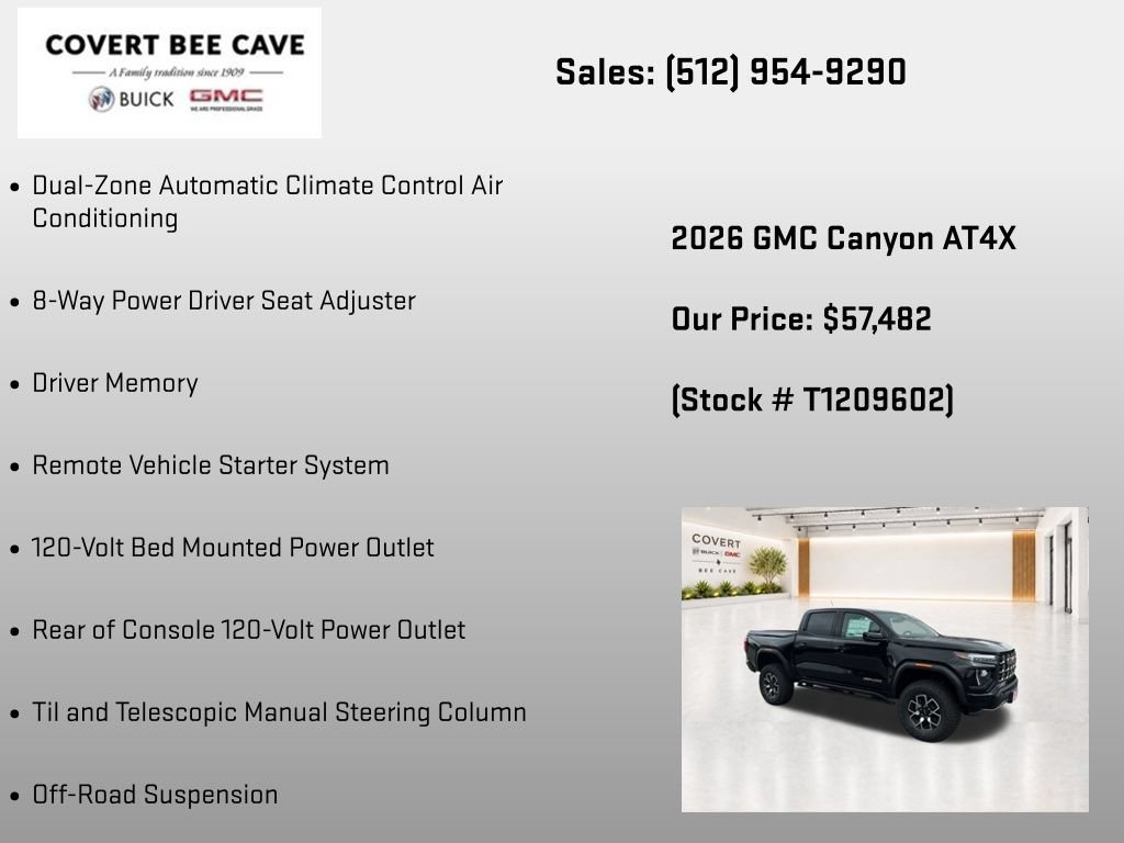 New 2026 GMC Canyon AT4X AWD/4WD image 38