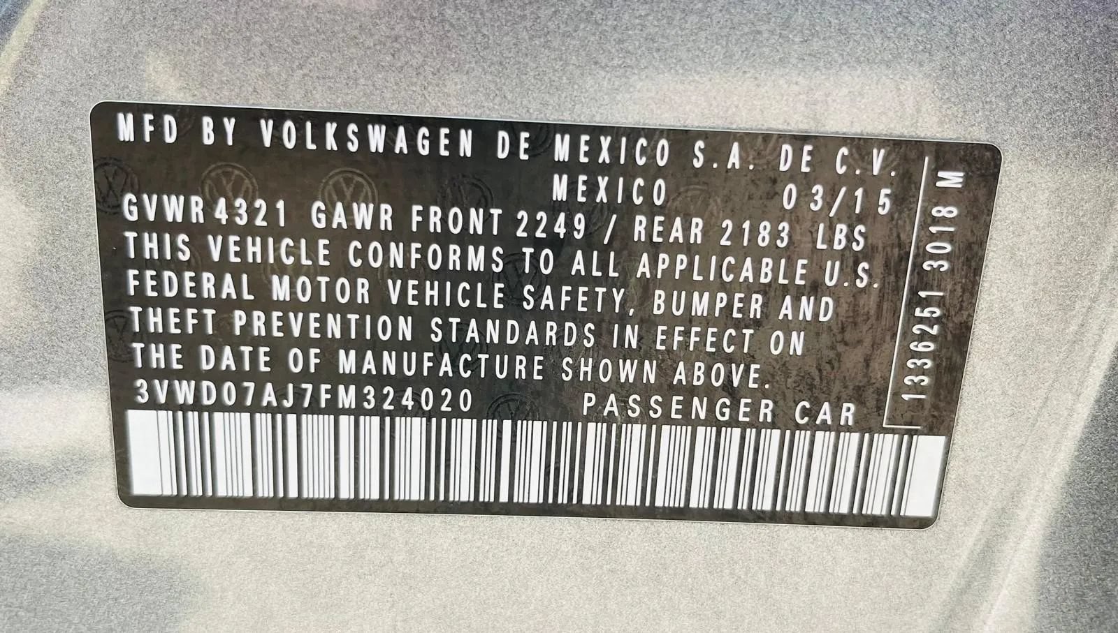 Used 2015 Volkswagen Jetta SE FWD image 21