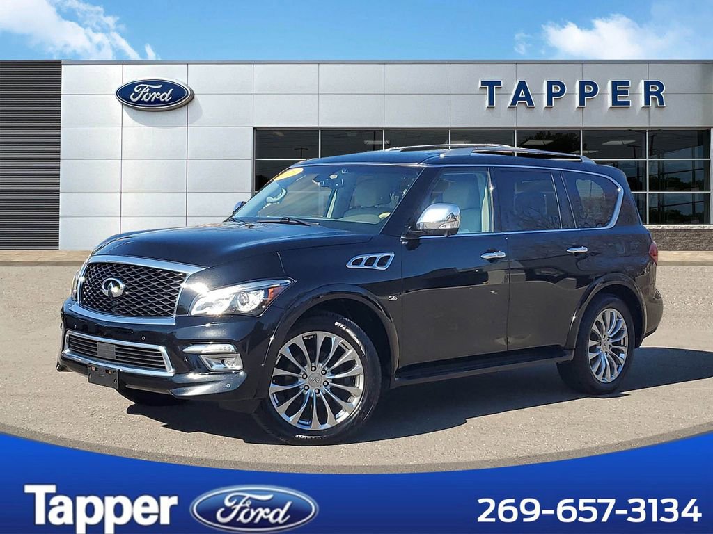 Used 2015 INFINITI QX80 4WD 360° Tour