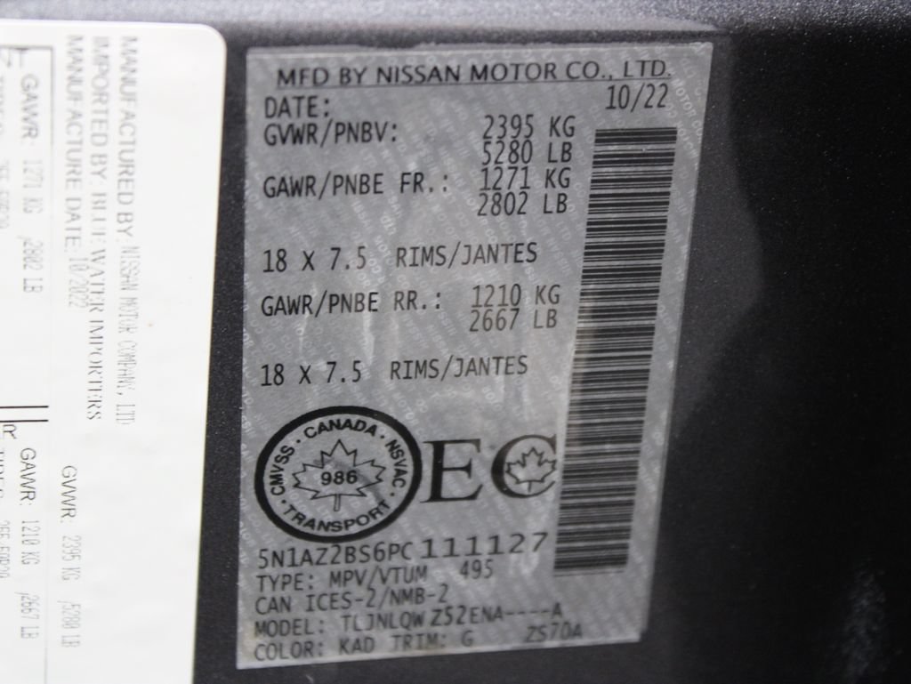 Used 2023 Nissan Murano SV AWD/4WD image 65