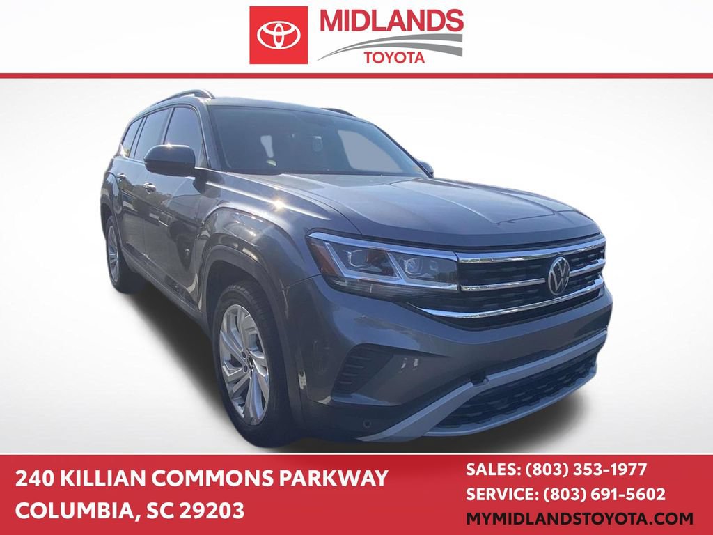 Used 2021 Volkswagen Atlas SE
