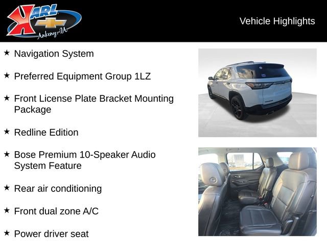 Certified 2021 Chevrolet Traverse Premier w/ Redline Edition image 2