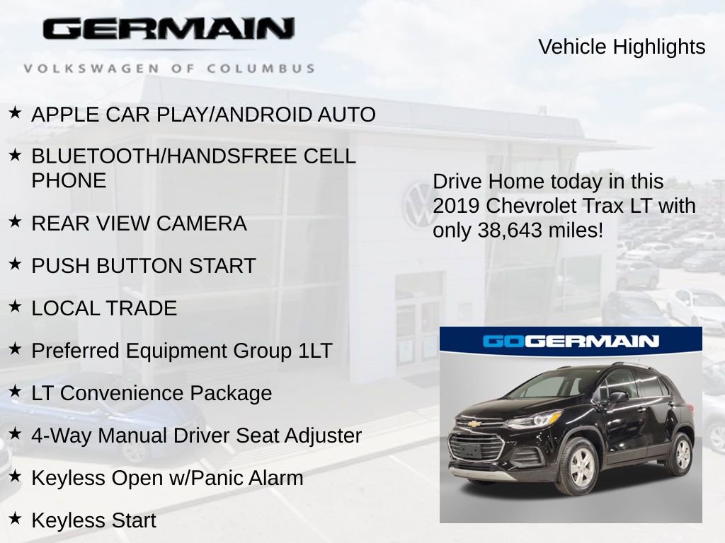Used 2019 Chevrolet Trax LT w/ LT Convenience Package image 6