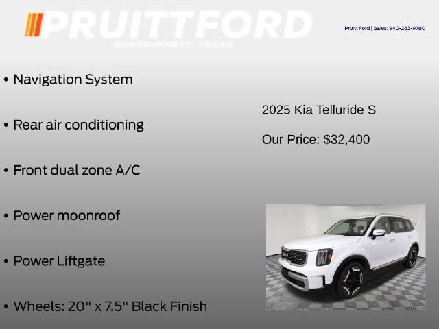 Used 2025 Kia Telluride S FWD image 13