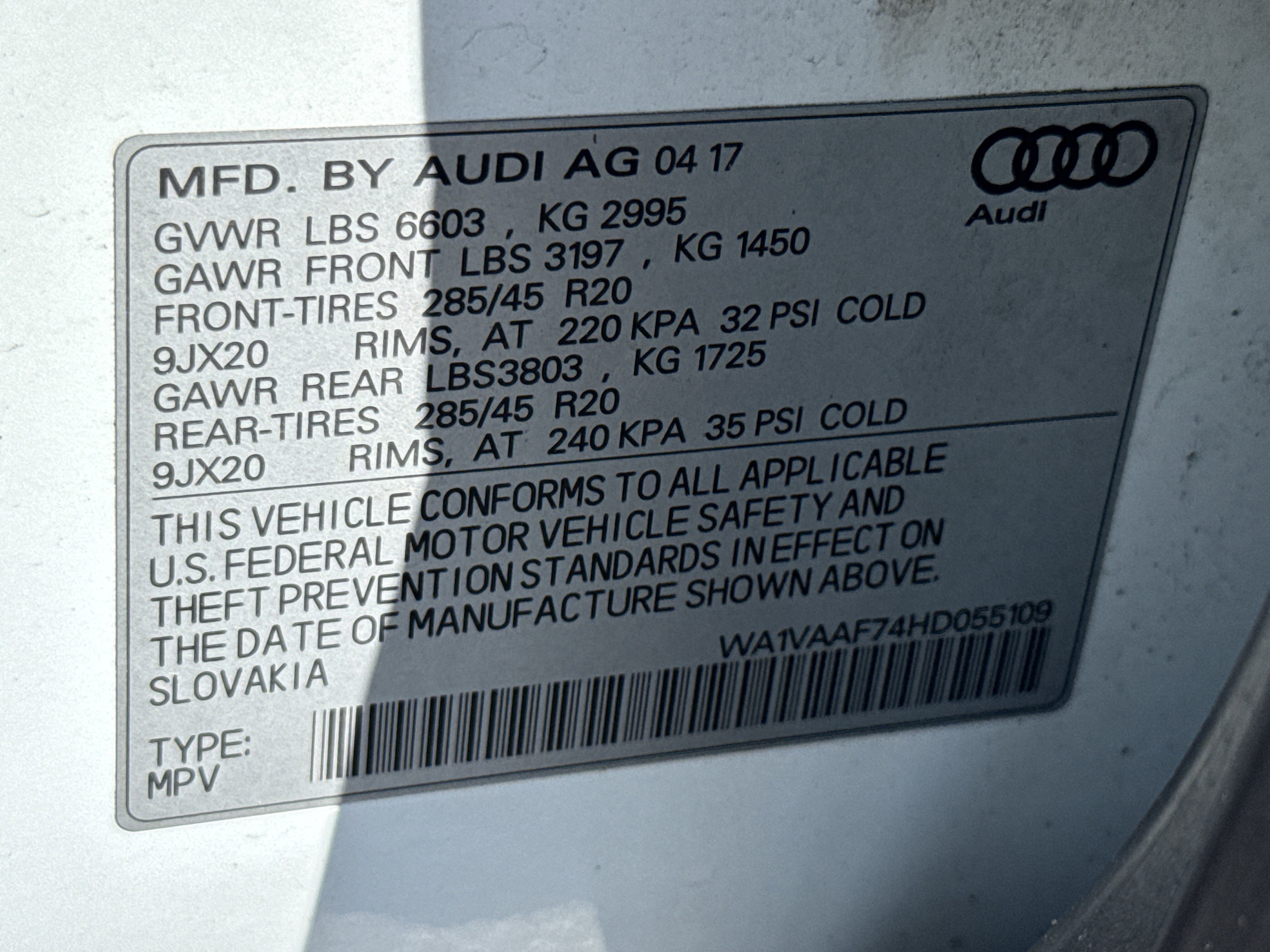 Used 2017 Audi Q7 3.0T Prestige AWD/4WD image 37