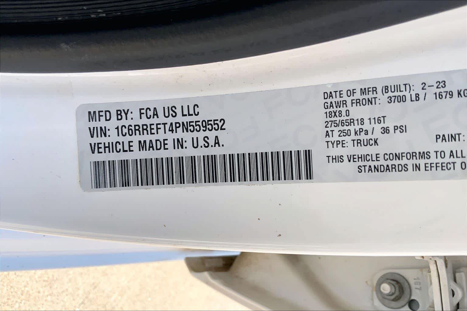 Used 2023 RAM 1500 Big Horn w/ Trailer Tow Group RWD image 32
