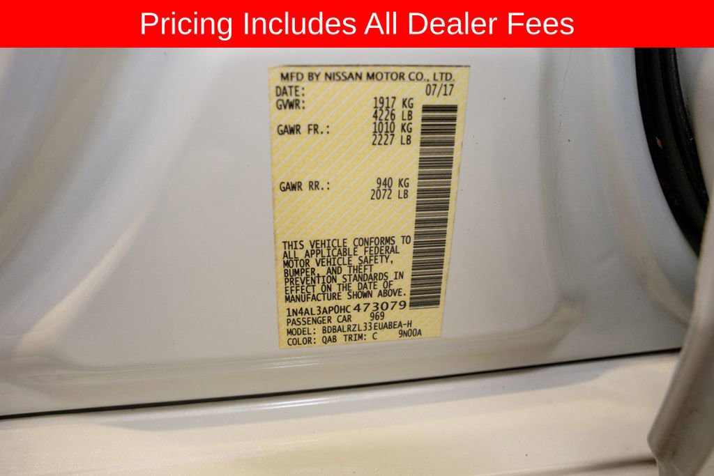 Used 2017 Nissan Altima 2.5 SL FWD image 21