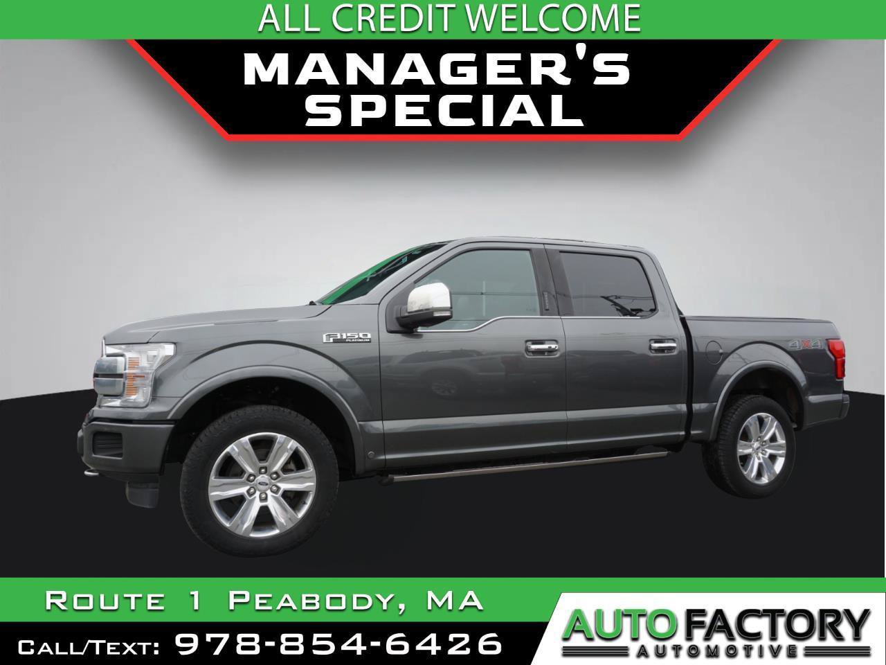 Used 2020 Ford F150 Platinum w/ Equipment Group 701A Luxury AWD/4WD image 1