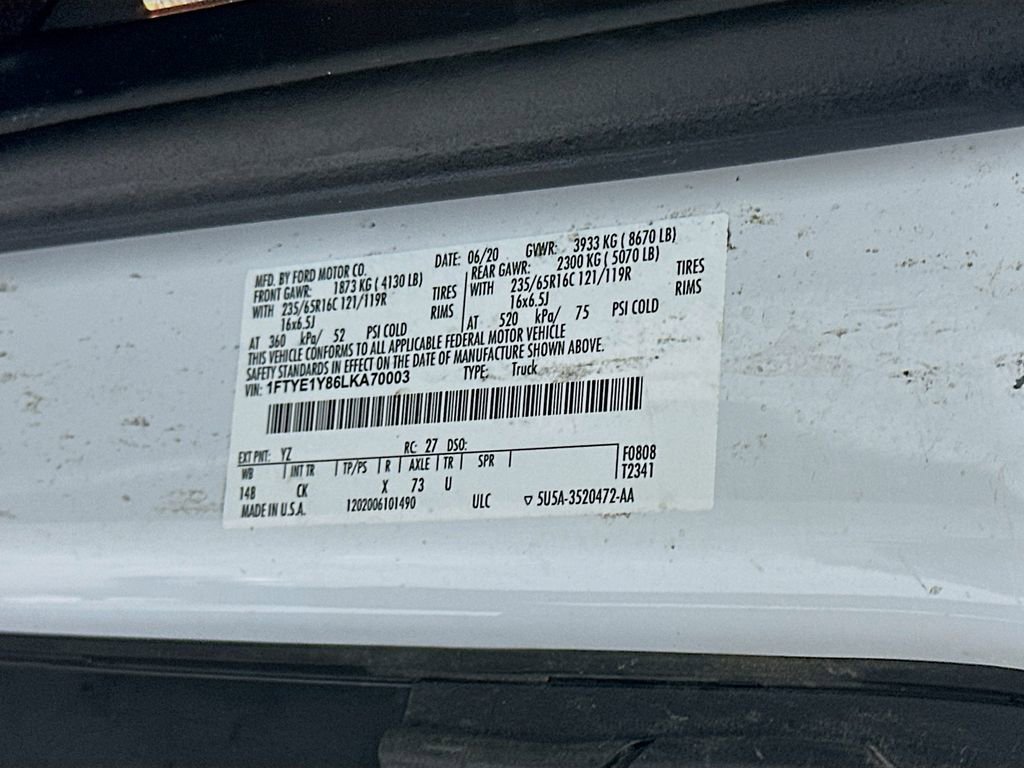 Used 2020 Ford Transit 150 Low Roof w/ Upfitter Package RWD image 35