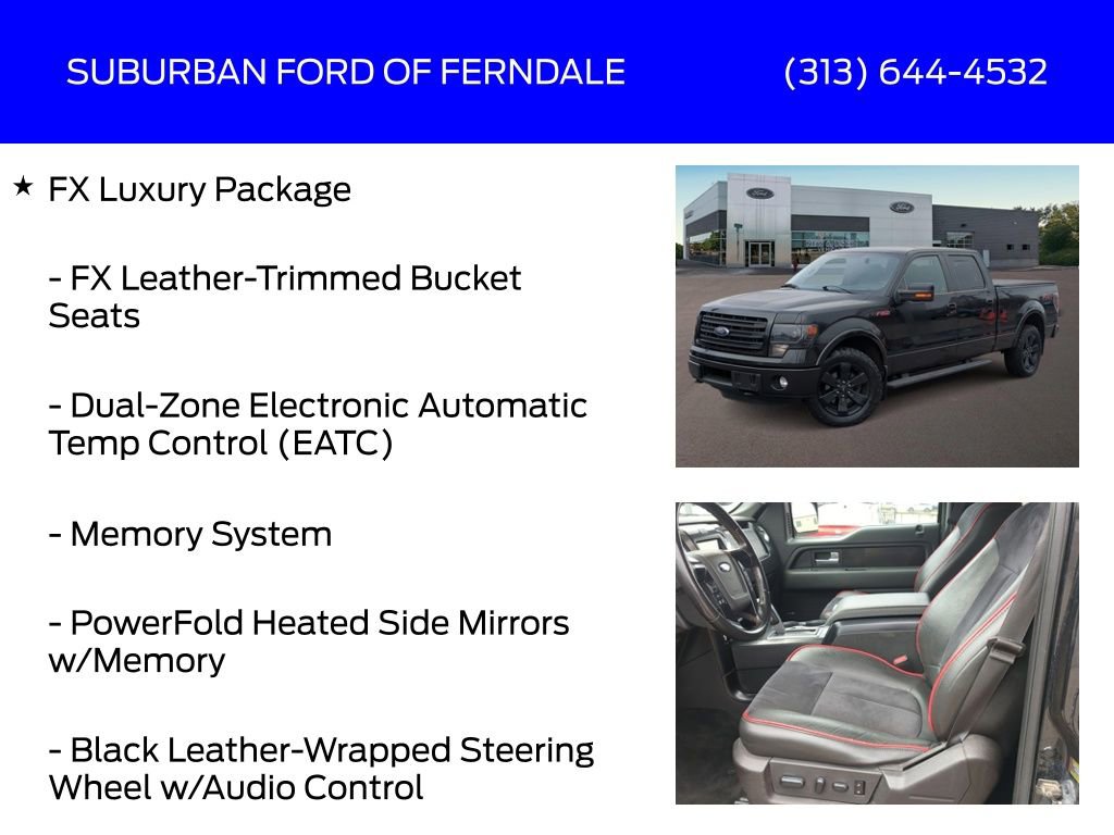 Used 2014 Ford F150 FX4 w/ Equipment Group 402A Luxury image 9