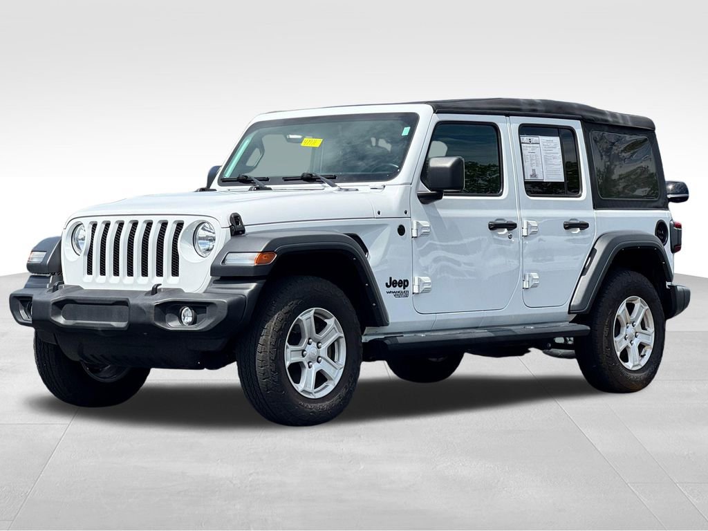 Used 2021 Jeep Wrangler Unlimited Sport AWD/4WD image 3