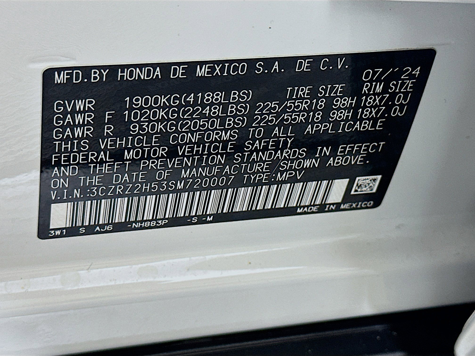 Used 2025 Honda HR-V Sport image 12