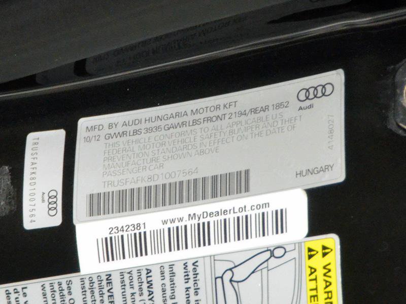 Used 2013 Audi TT 2.0T Premium Plus image 27