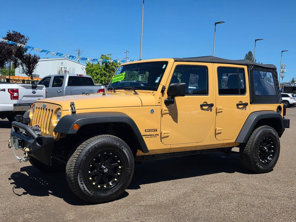 Used 2013 Jeep Wrangler Unlimited Sport w/ Connectivity Group AWD/4WD video 1