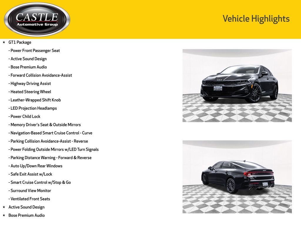 Used 2024 Kia K5 GT w/ GT1 Package FWD image 3