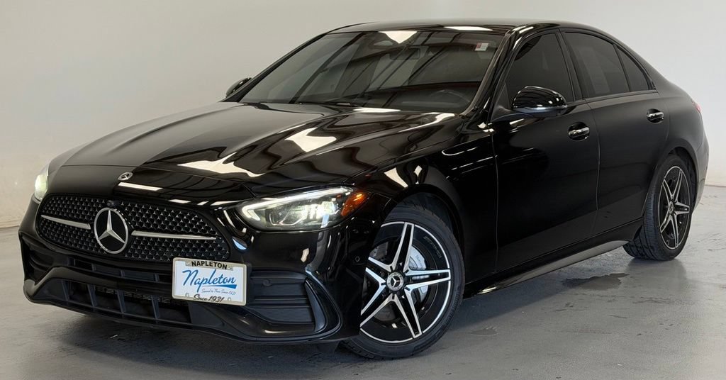 Used 2023 Mercedes-Benz C 300 4MATIC Sedan w/ AMG Line w/ Night Package image 1