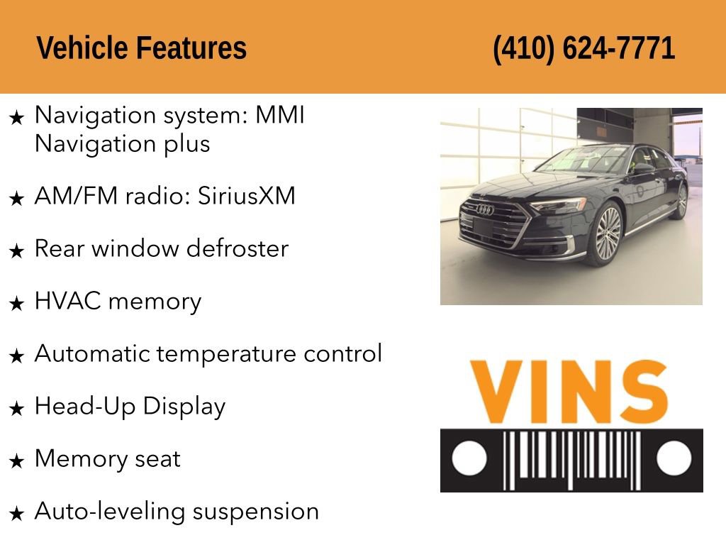 Used 2021 Audi A8 L 3.0T w/ Executive Plus Package AWD/4WD image 5