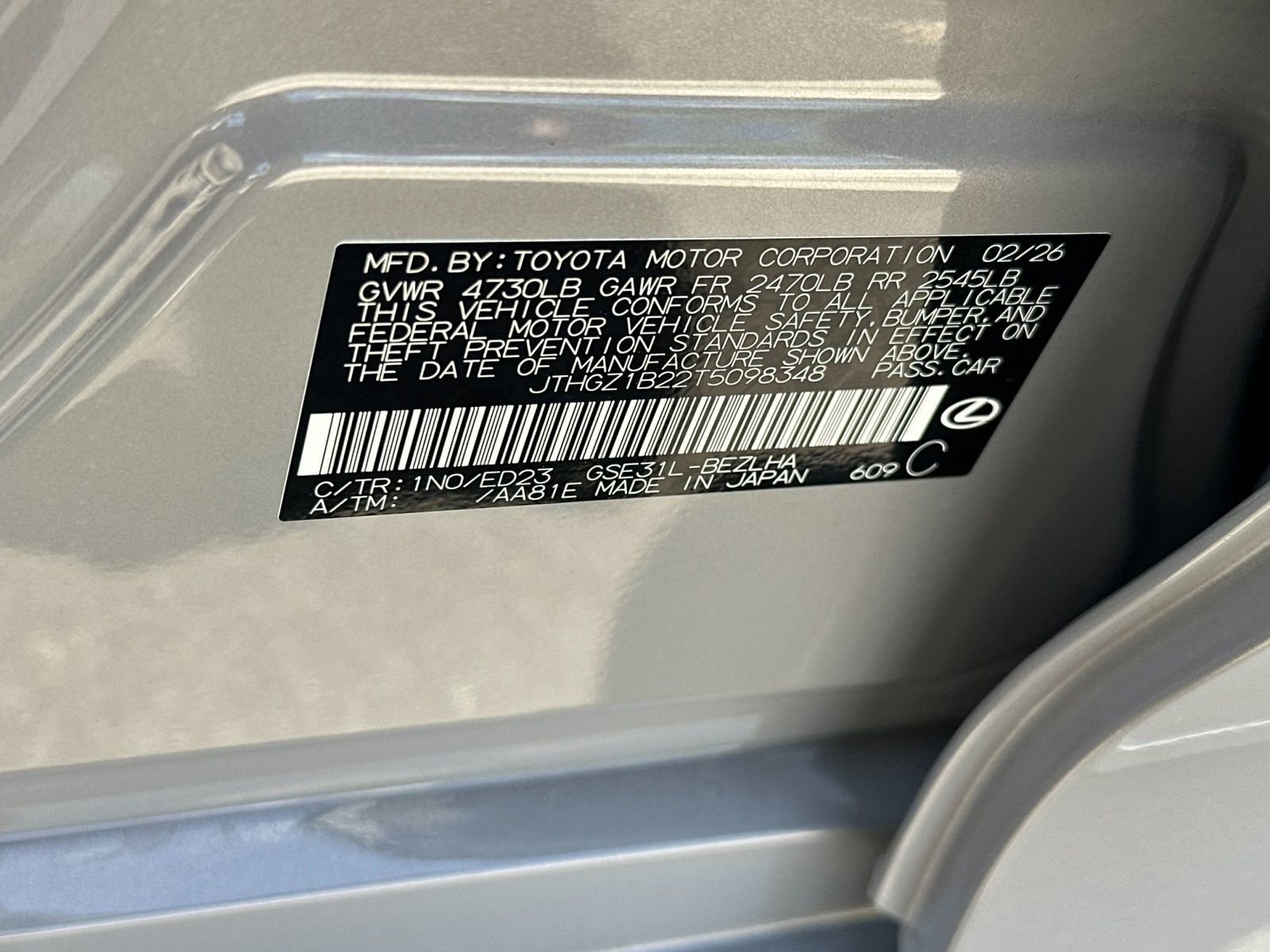 Used 2026 Lexus IS 350 F Sport RWD image 34