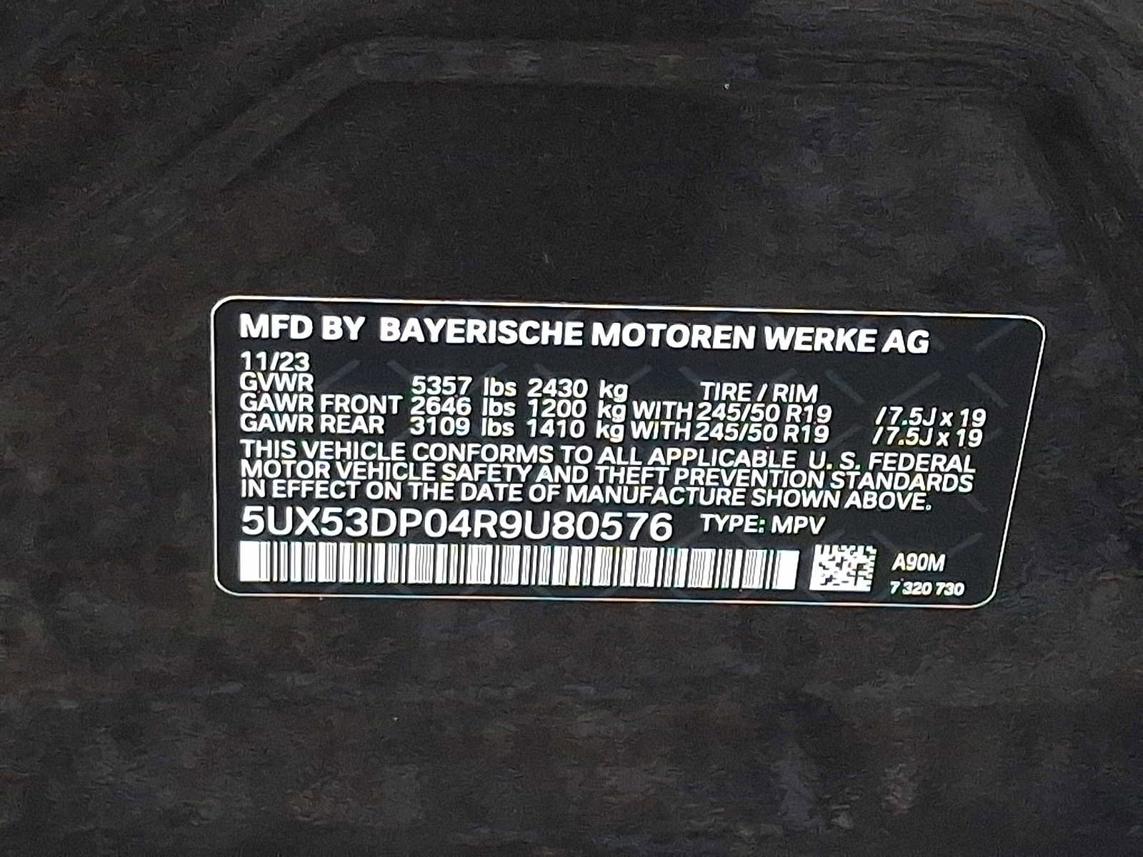 Certified 2024 BMW X3 xDrive30i w/ Premium Package AWD/4WD image 27