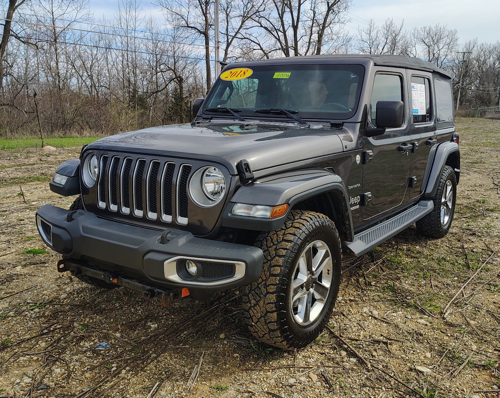 Used 2018 Jeep Wrangler Unlimited Sahara AWD/4WD image 1