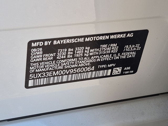 New 2027 BMW X7 M60i AWD/4WD image 19