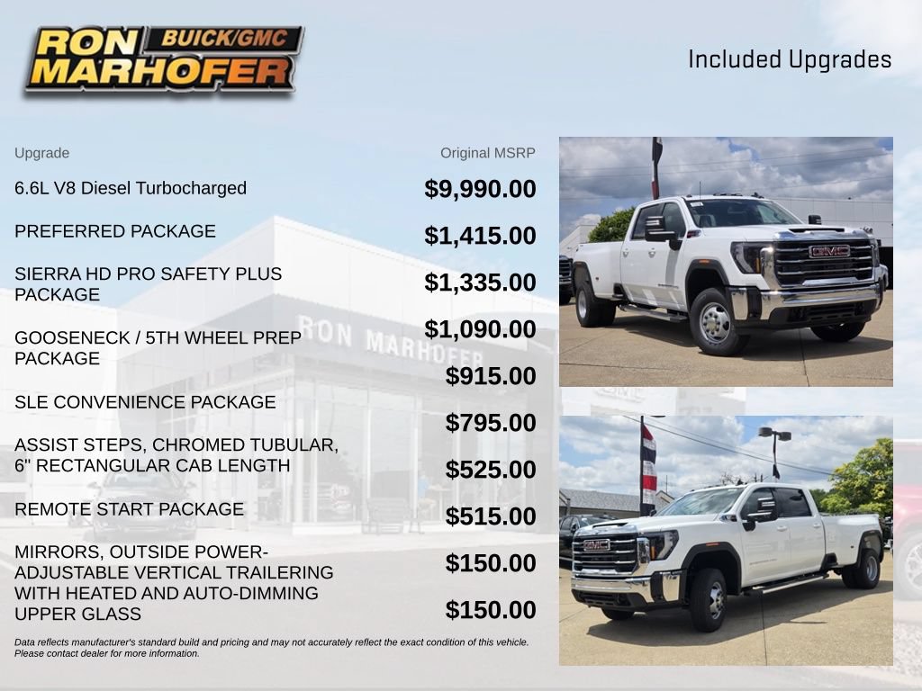 New 2026 GMC Sierra 3500 SLE w/ Preferred Package AWD/4WD image 6