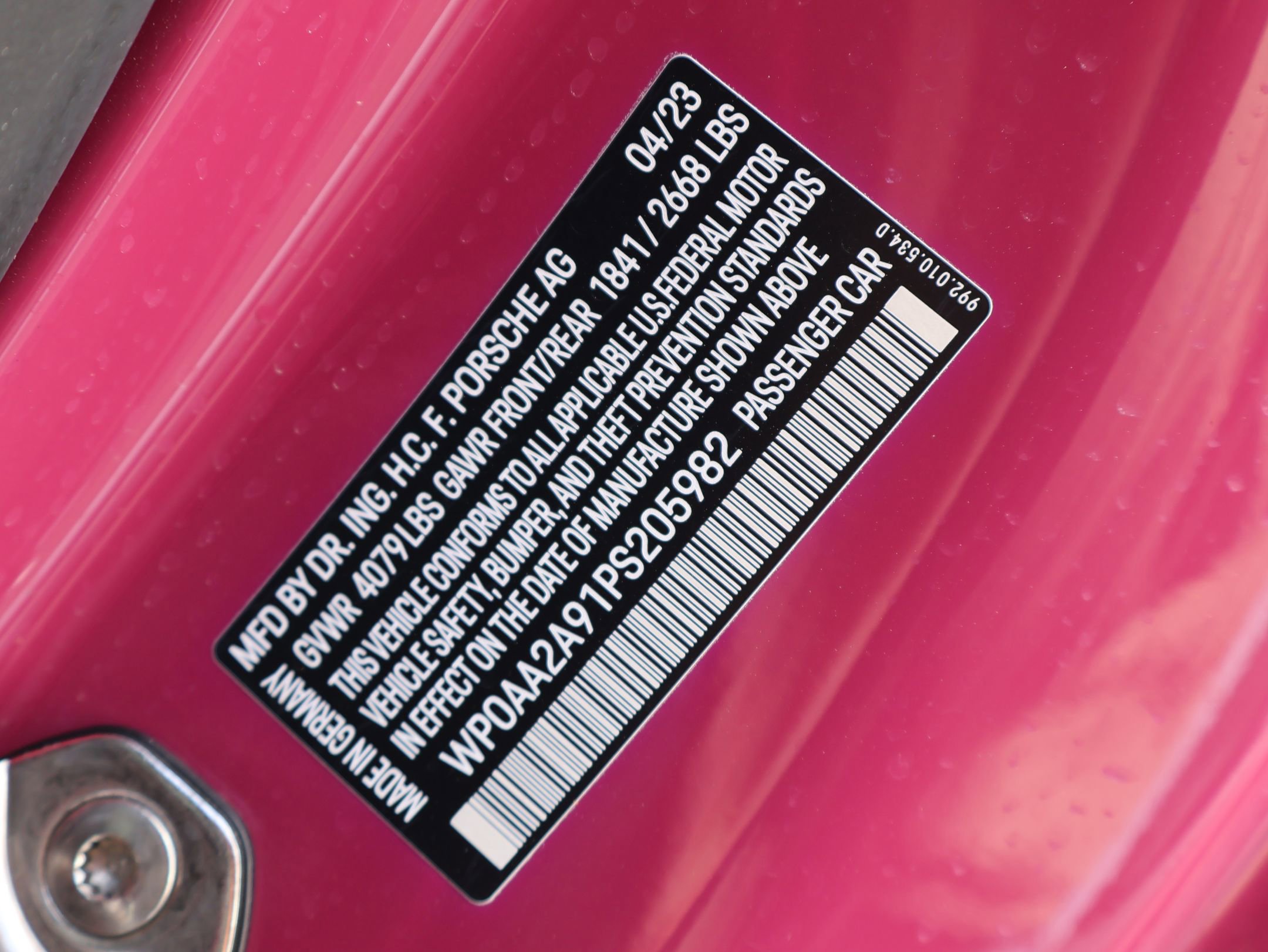 Certified 2023 Porsche 911 Carrera T image 28