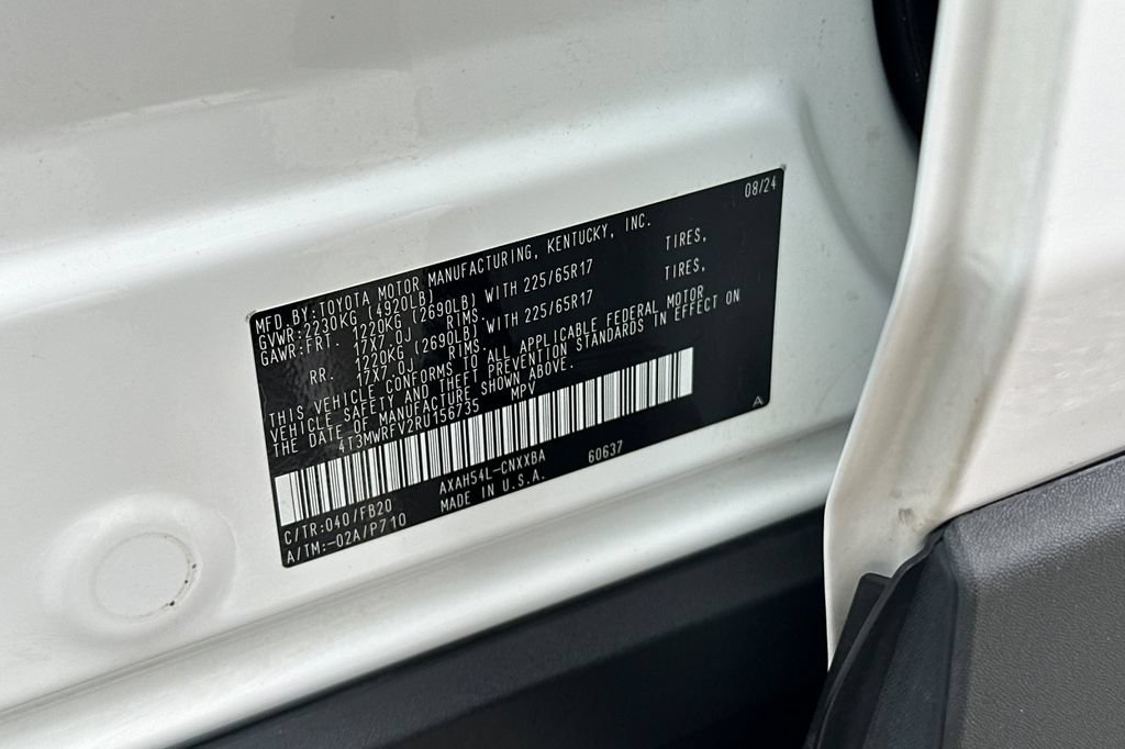Certified 2024 Toyota RAV4 LE AWD/4WD image 26
