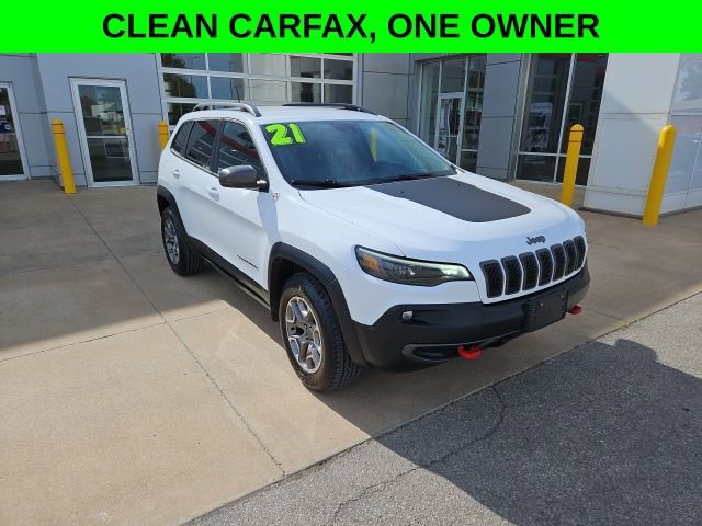 Used 2021 Jeep Cherokee Trailhawk w/ Comfort/Convenience Group image 1